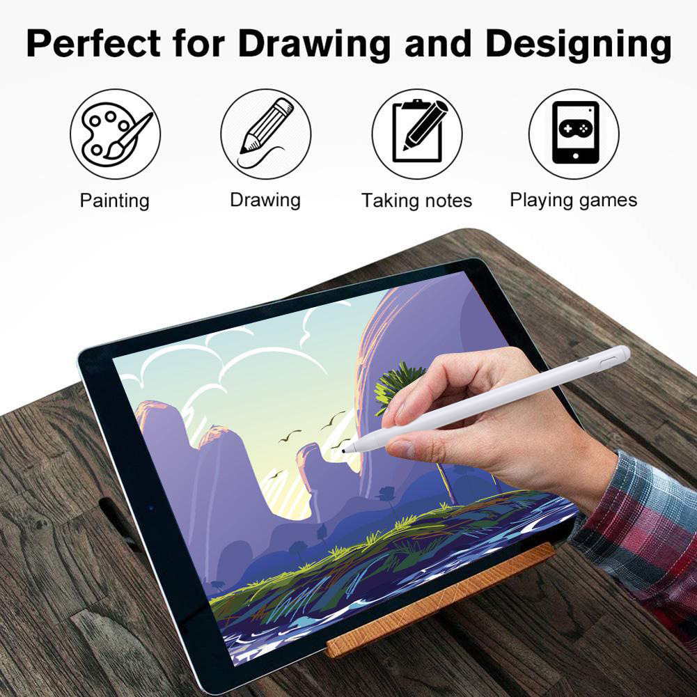主动式电容笔触控笔ios安卓兼容手机平板绘画笔蓝牙触屏笔手写笔