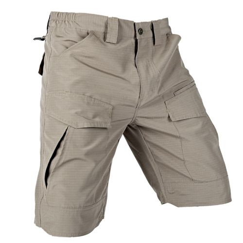 IX5 Tactical Work Shorts for Men - Outdoor Durable Breathable Seven-Eighth Pants with Multifunctional Pockets - Military Enthusiast Shorts