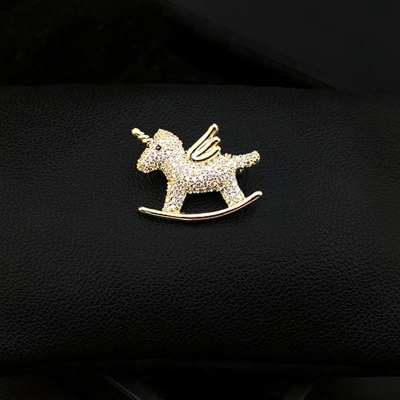 Simple anti-exposición pequeño pecho pin hebilla todo partido Opal collar camisa cardigan collar pin accesorios unisex