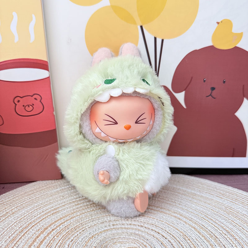 服のみ】第二世代ブラインドボックス ラブブ服 エポキシ樹脂製顔飾り ラブブ シットシットパーティーシリーズ ベビー服 可愛い|undefined