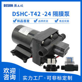 高扬程隔膜泵大流量11升/min 自动启停抽水泵24V/12V微型增压泵