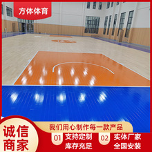 篮球馆羽毛球馆运动木地板体育场耐磨减震枫桦木运动木地板厂家