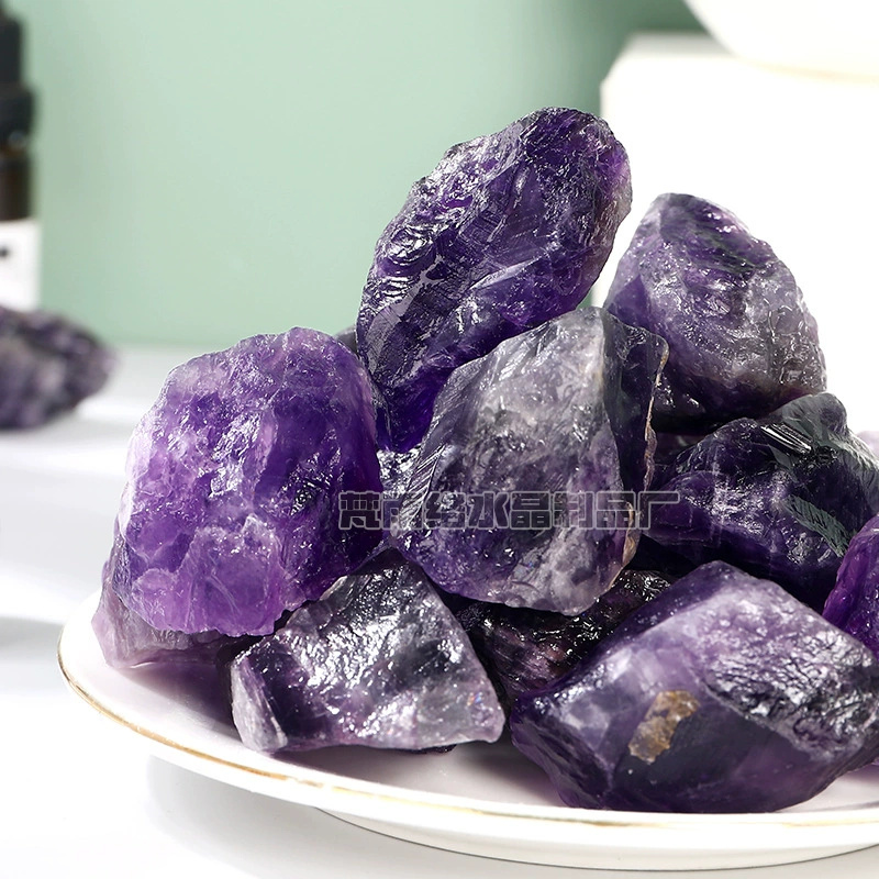 Organic aromatherapy with amethyst, diffuser, incense stone, magnetic aquarium for office