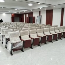 定制礼堂椅办公会议室软包椅学校阶梯教室报告厅连椅排椅厂家直销
