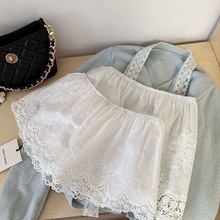 夏季女童短裙宝宝洋气儿童个性潮时髦甜美蕾丝超仙公主屁帘半身裙