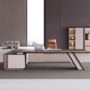 Boss Table President Chairman's Desk Senior Sense Executive Desk Manager Office Table Office Table and Chair Combination