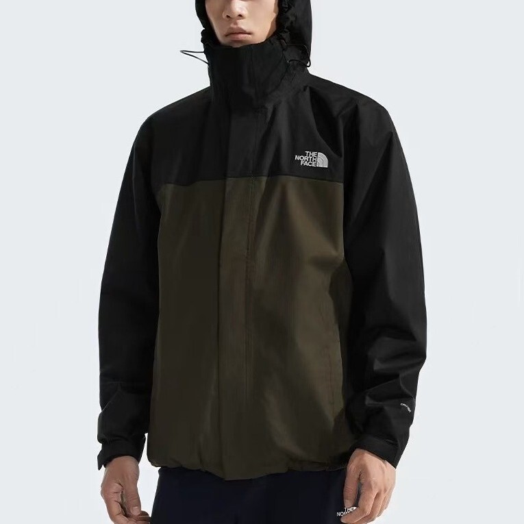 Cross-Border Export Spring and Autum Jacket Tnf Windproof Jacket Hooded Jacket North Face Embroidered Logo Loose Outdoor