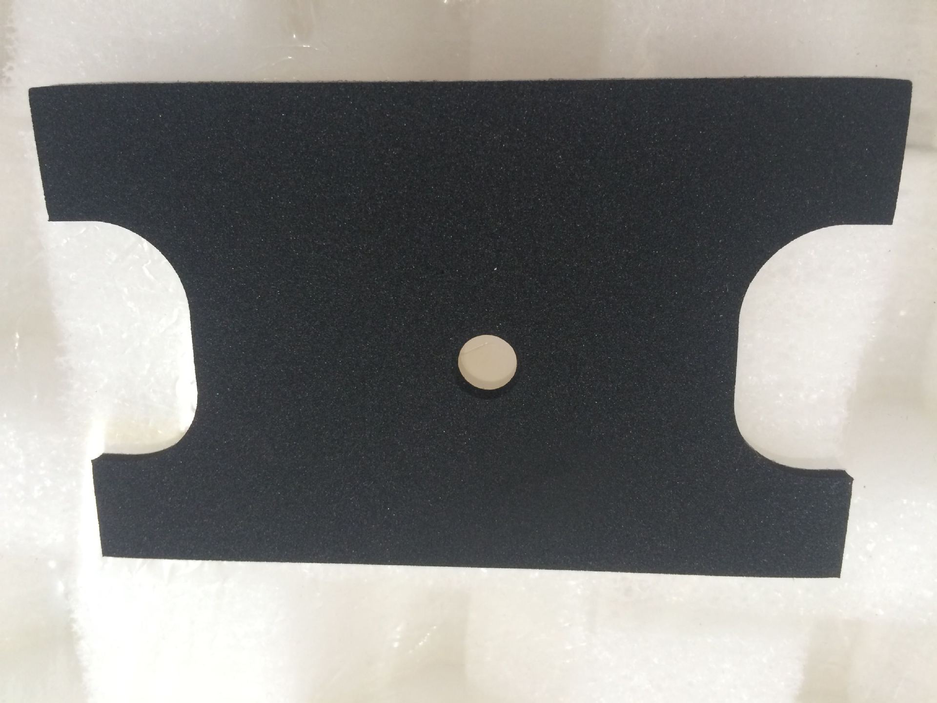 厂家供应黑色单面带胶3M胶橡胶隔热防火吸音海绵/汽车零部件海绵