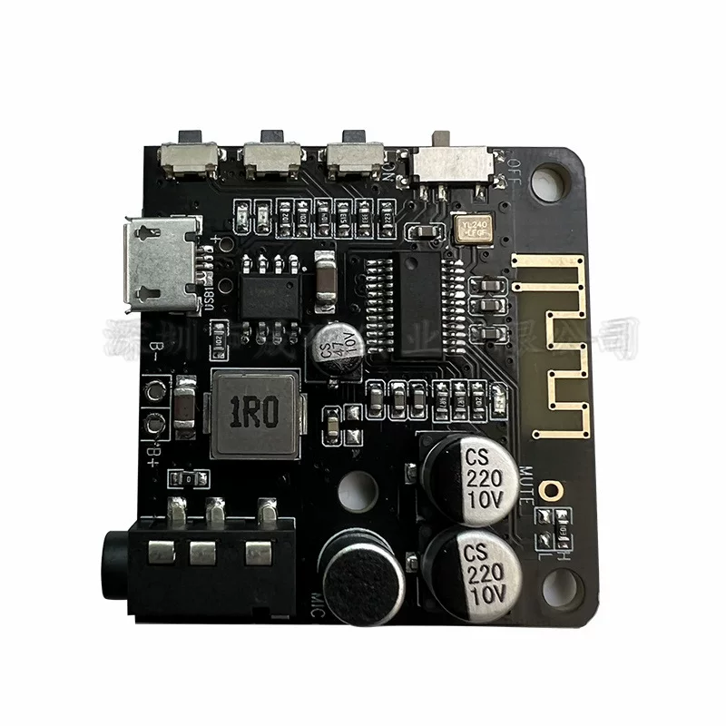 DIY Bluetooth 5.0 Audio Receiving Module MP3 Bluetooth Decoding Board Vehicle Vehicle Audio Platter Audio Platform 4.1