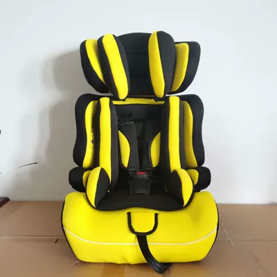 Children Safety Car Seat Portable 2: Car child safety seat - 46x40x69cm-yellow-three-piece-set