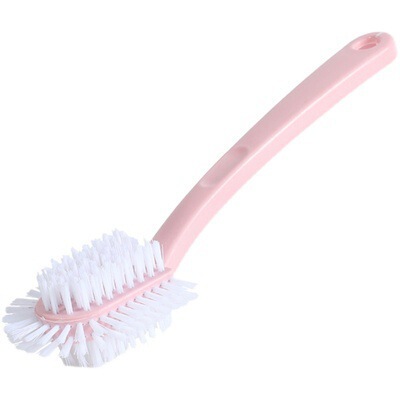 Multifunctional shoe brush plastic five-sided long-handled cleaning brush hard-bristle brush plastic washing clothes and shoes multi-sided brush