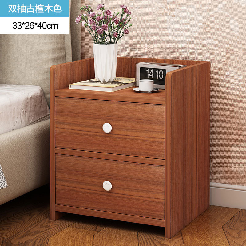 Mesita de noche, estante pequeño minimalista moderno, dormitorio principal simple, nuevo armario de almacenamiento, pequeño armario junto a la cama