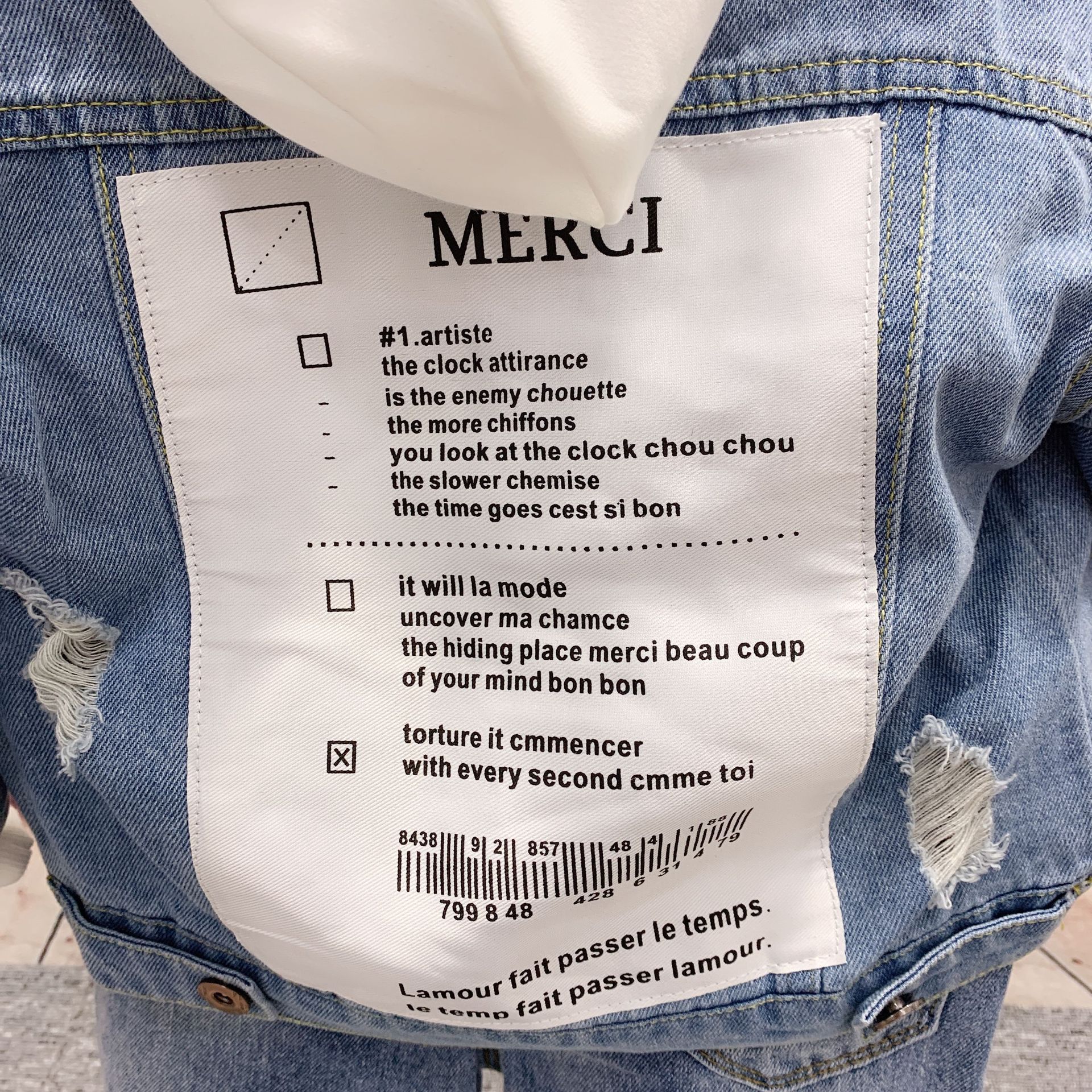 Traje de primavera para niño Traje de bebé de tres piezas de mezclilla atractivo para niño_voghion.com