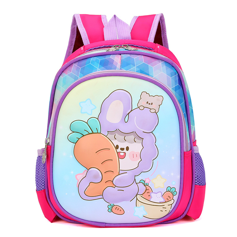 Mochila infantil de dibujos animados para niños y niñas de 3 a 6 años, mochila ligera, moderna y versátil, bolso escolar de moda