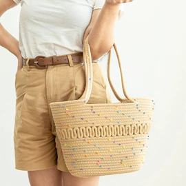 收纳篮/筐;植物工艺品;女士单肩包