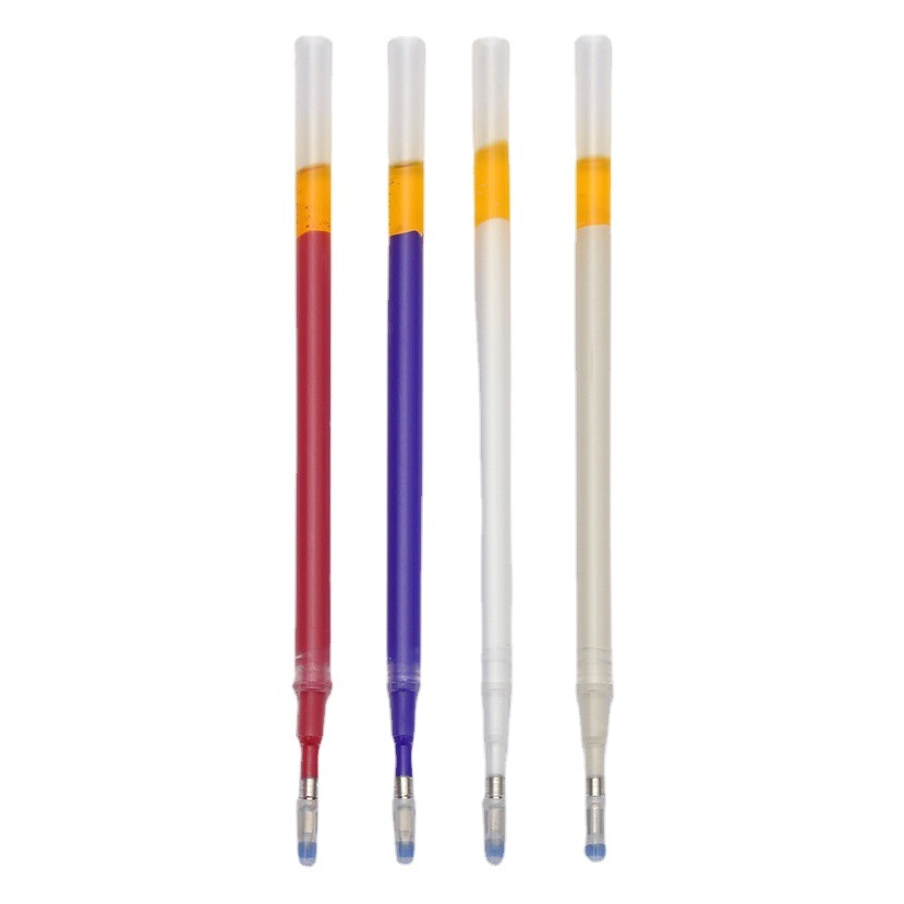 Disappearing Pen Bullet Gel Pen Refill Leather Fabric Ironing Heating Fading Pen Cross-Border Wholesale High Temperature Fading Pen