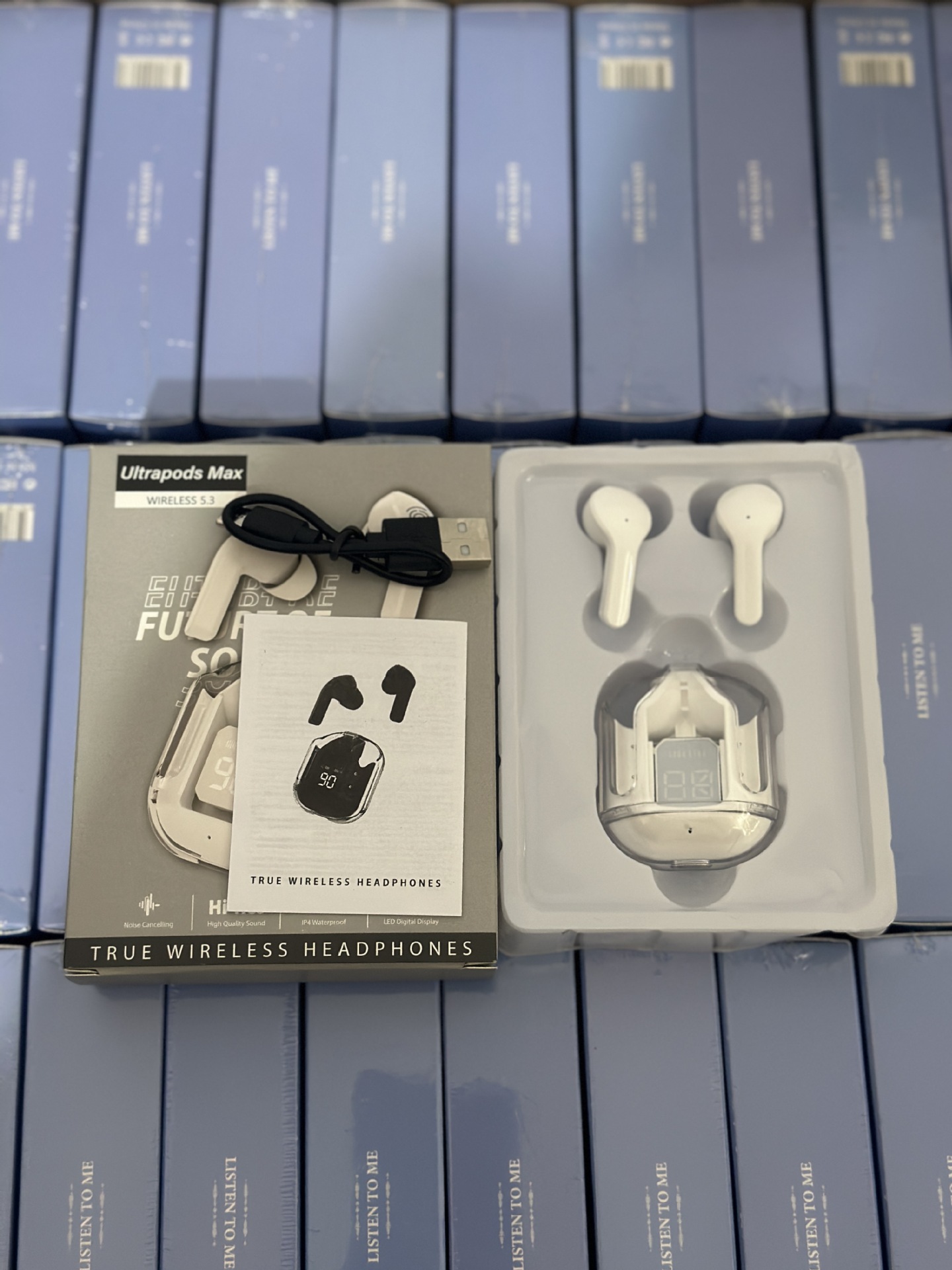 Generación transparente blanca