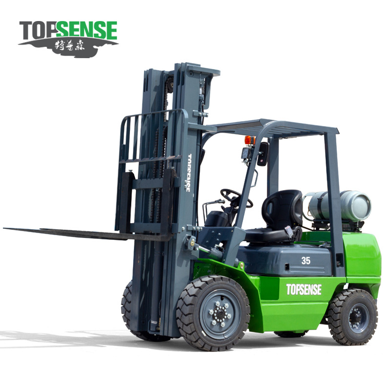 特普森3.0吨双燃料油车物流仓储货物搬运用内燃式叉车装卸式铲车