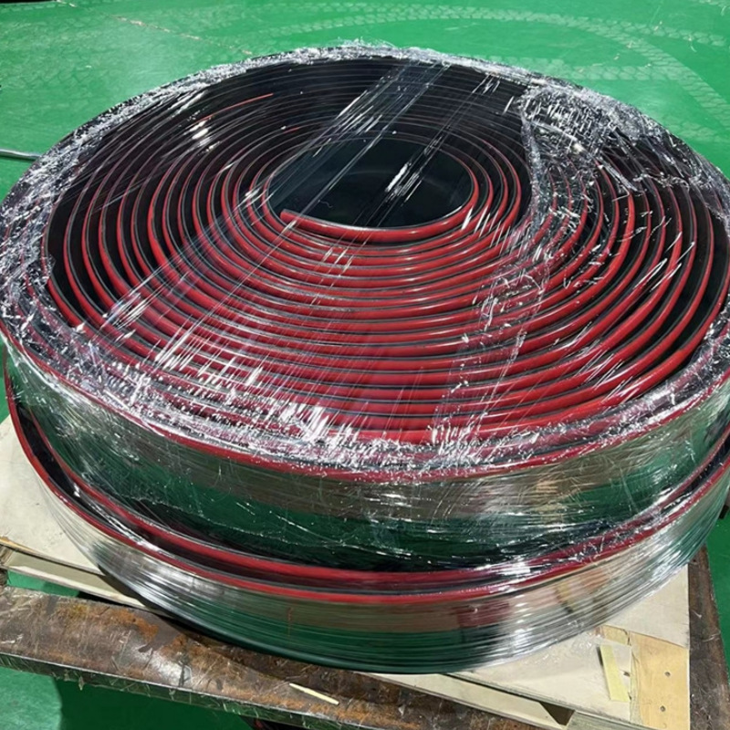 Accesorio de alta tenacidad para placa de guía de transporte de borde de carbón resistente al desgaste para prevención de dispersión