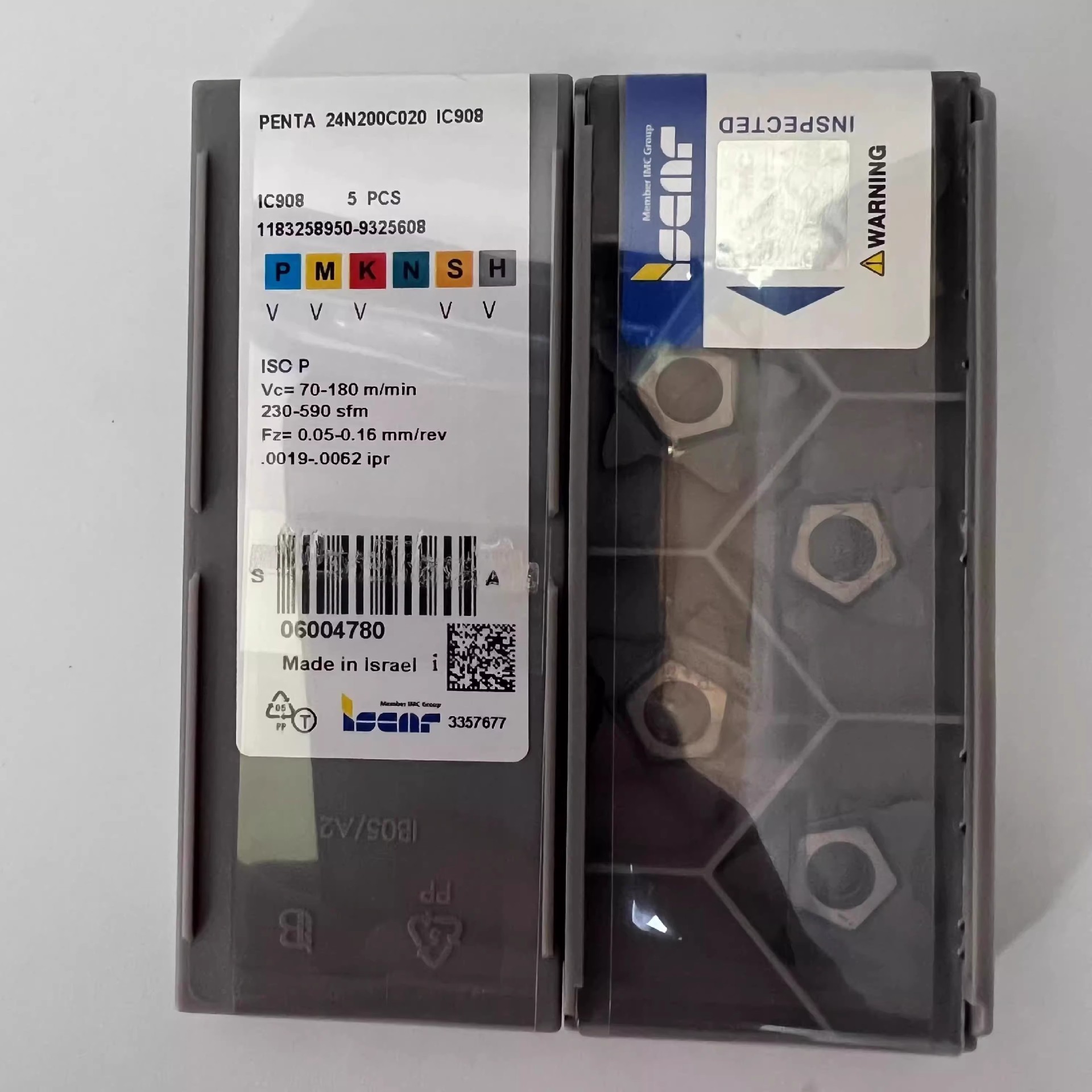 PENTA24N200J020 IC908 伊斯卡槽刀片 PENTA24N200C020 IC908