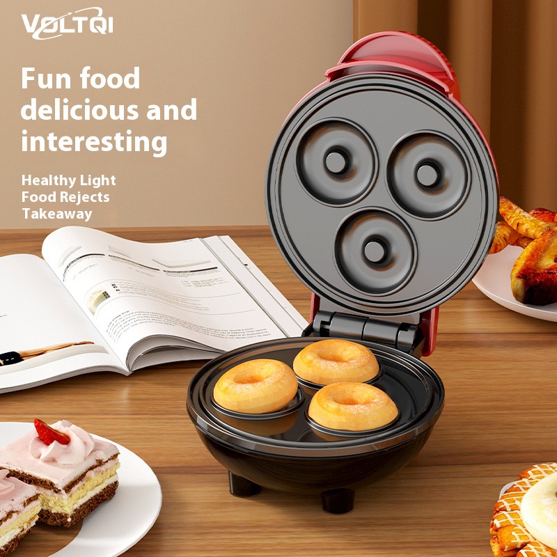Small Household Mini Waffle Maker, Commercial Functional Muffin Maker, Small Double-Sided Heating Electric Waffle Iron