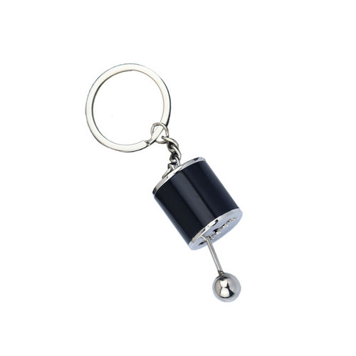 Car Modification Shift Lever Keychain Metal Position Keychain Laser Engraved Small Gift Free Sample