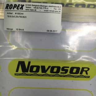ROPEX heating wire TB8.0X0.20X750-820 105244