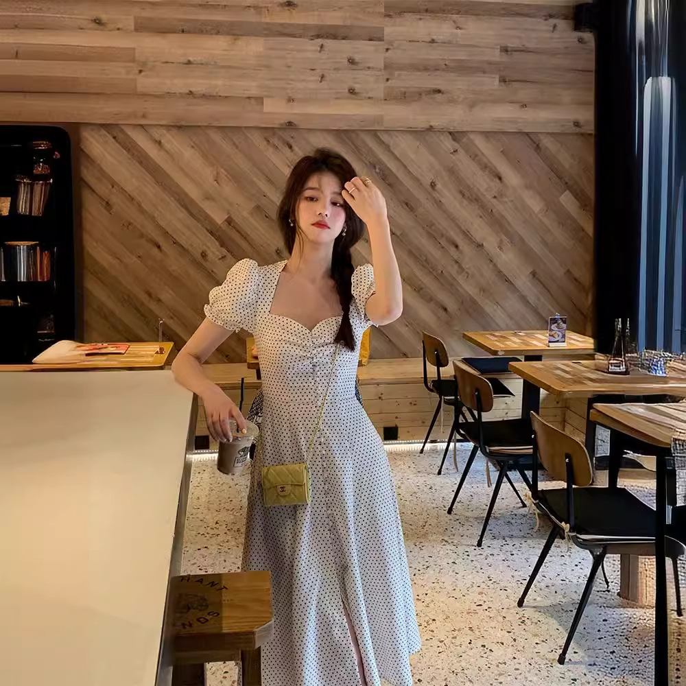 White cute dress