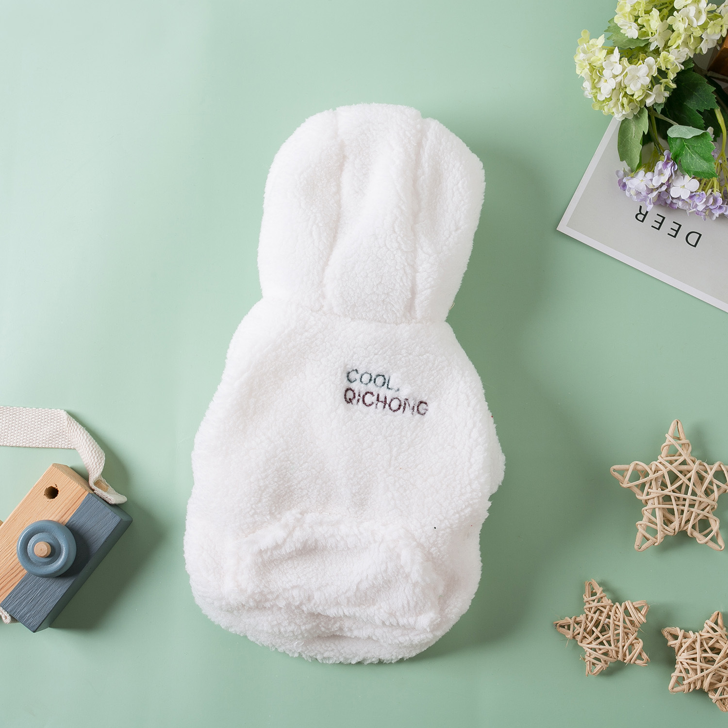 Double Layer Plush Pet Clothes 5