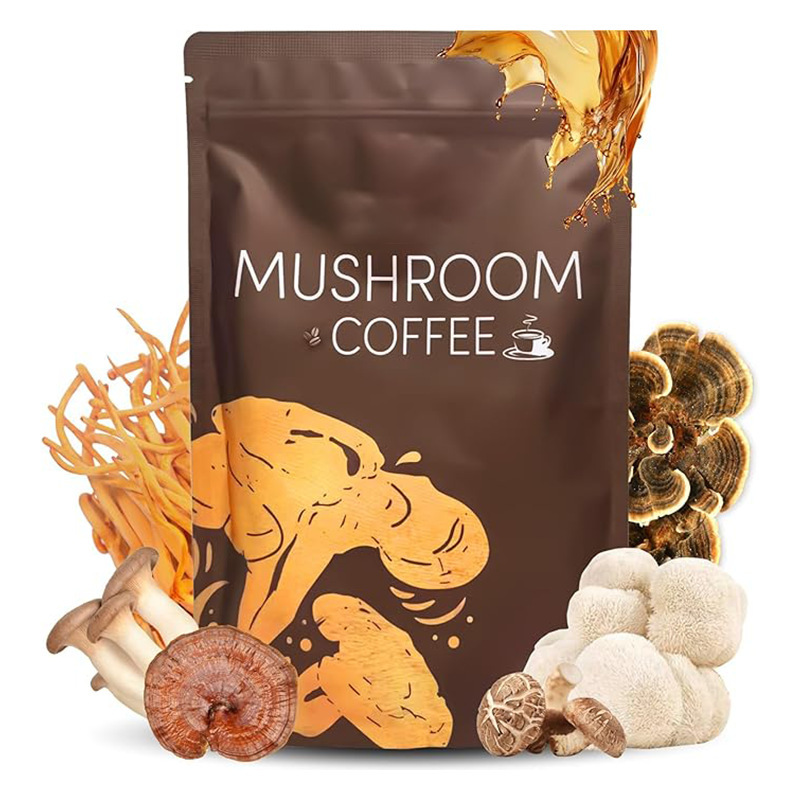 Mushroom Coffee Instant Black Coffee with Lingzhi Reishi and Matcha Sugar Free 180g specifications