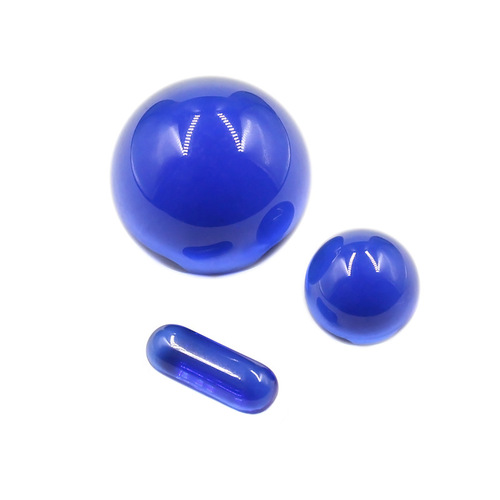 High temperature resistant loose beads quartz cigarette nail accessories colorful beads diy small balls multi-color non-hole round beads manufacturer wholesale