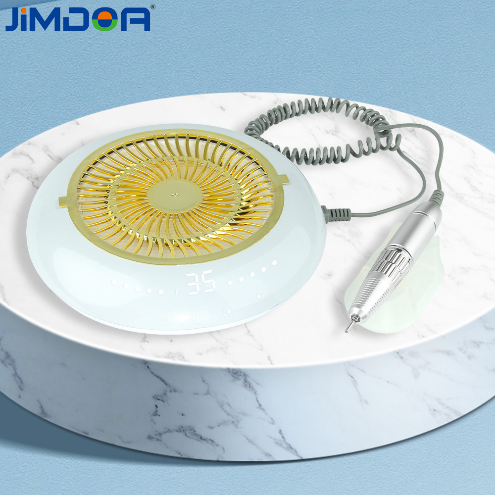 JIMDOA amolador de uñas transfronterizo máquina de limpieza de polvo de escritorio máquina de limpieza de uñas multifuncional