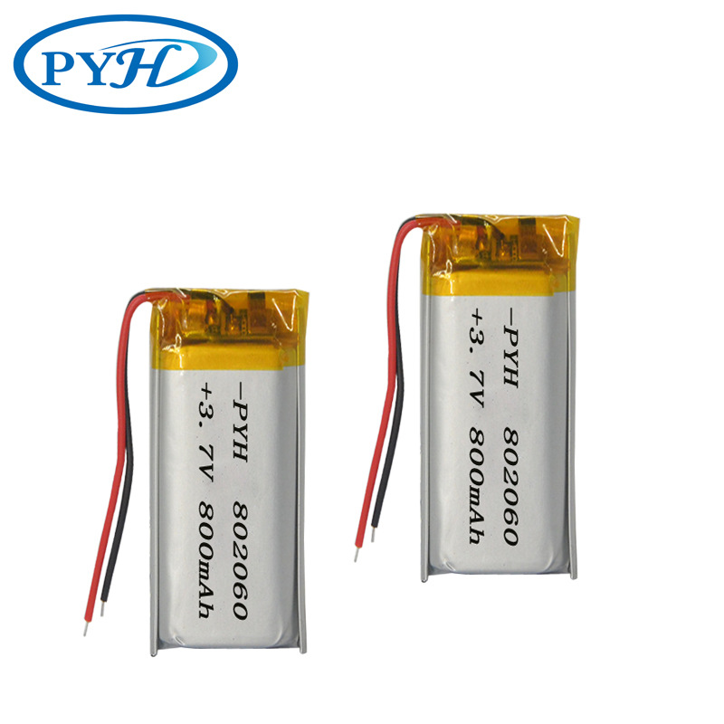 厂家批发行车记录仪导航仪 聚合物锂电池802060 800mAh电池