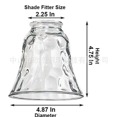 Stone pattern Ceiling fan Lampshade Ceiling fan spherical replace Glass lamps and lanterns Glass lighting Lampshade lamps and lanterns parts Shell