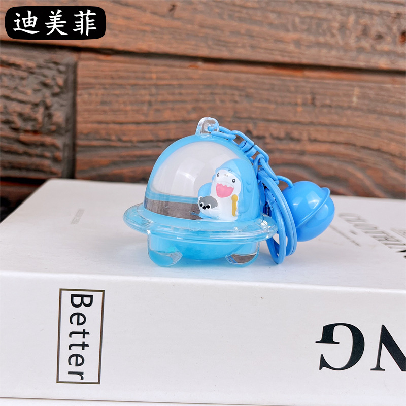 Escultura de arena movediza-nave espacial