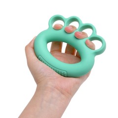 Handheld Grip Trainer Hand Grip Ring Rehabilitation Training Equipment Hand Strength Training Finger Exercise Silicone Wrist Strength Training Fitness Equipment