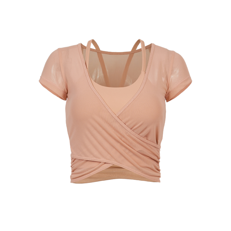 Orange Pink Blouse / S