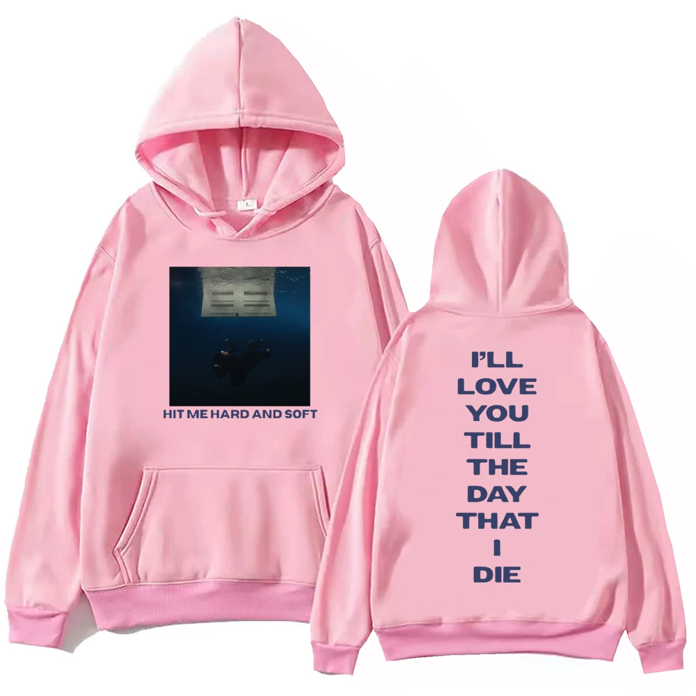 Худи на тур Billie Hit Me Hard and Soft 2025 Tour Harajuku Hip H