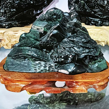 泰山玉山子玉雕玉件山水雕刻摆件书房办公室客厅商务礼品岫玉玉器