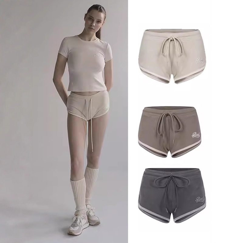 Korean Badblood Bcac Series American Sexy Sports Shorts Women's Retro Niche Casual Pants Hot Pants