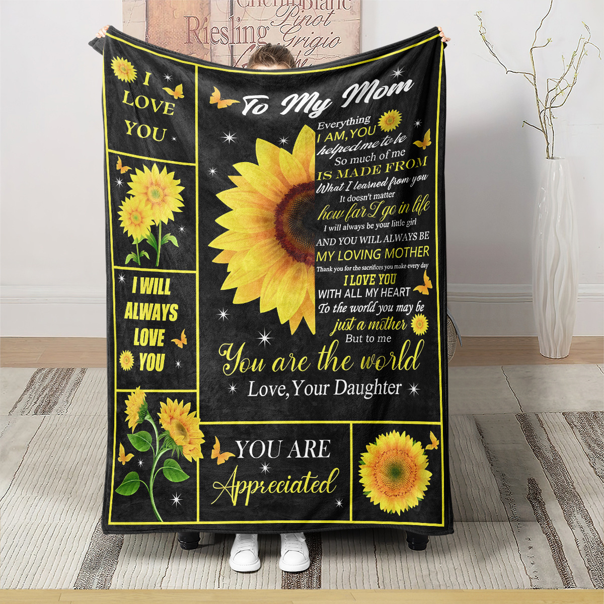 엄마를 위한 해바라기 모델 보내기