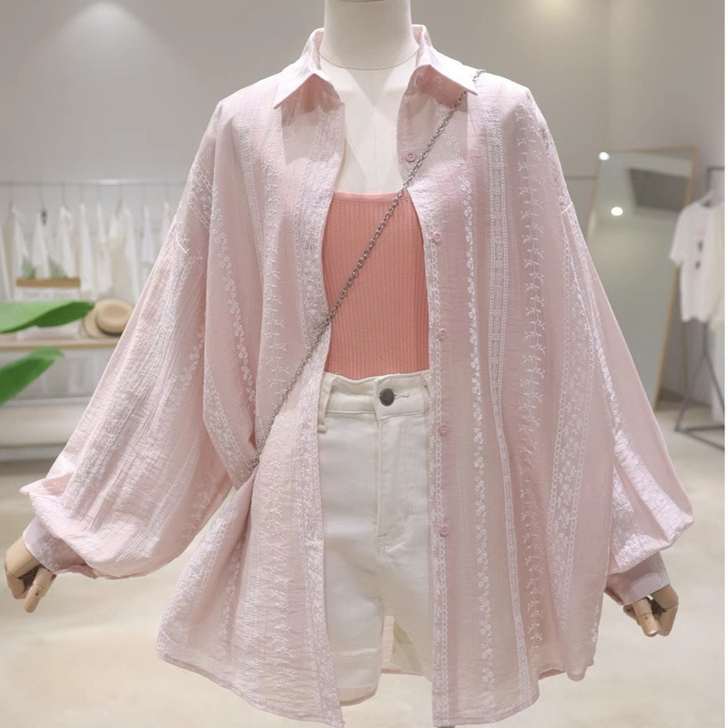 80% Tencel 20% Cotton Textured Sun-Protective Shirt for Women, 2025 Design, Loose Casual Long-Sleeve Shirt, Dropshipping Available 80% Tencel 20% Cotton Textured Sun-Protective Shirt for Women, 2025 Design, Loose Casual Long-Sleeve Shirt, Dropshipping Available