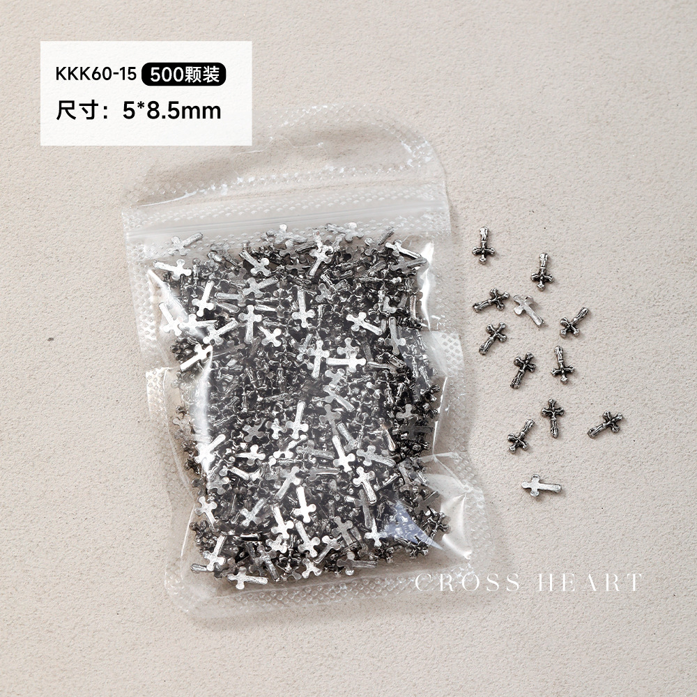 【kkk60-15】crow heart jewelry
