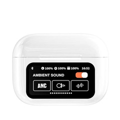 クロスボーダーA9proワイヤレスbluetoothヘッドフォンタッチスクリーンANCノイズリダクション華強北ヘッドフォンロング航続バイノーラルスポーツ