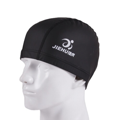 Swimming cap wholesale waterproof breathable comfortable PU coated swimming cap factory swimming supplies men and women adult enlarged swimming cap