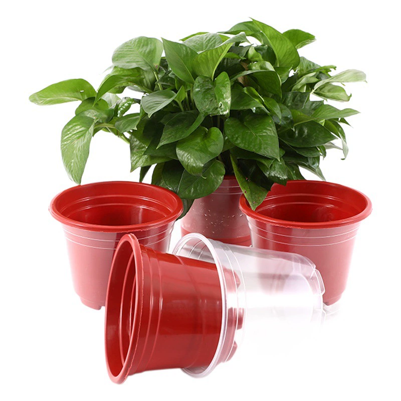 2025 новый самопоглощающийся пластиковый цветочный горшок, комбинированный напольный прозрачный садовый ленивый цветочный горшок, производитель, оптовая поставка