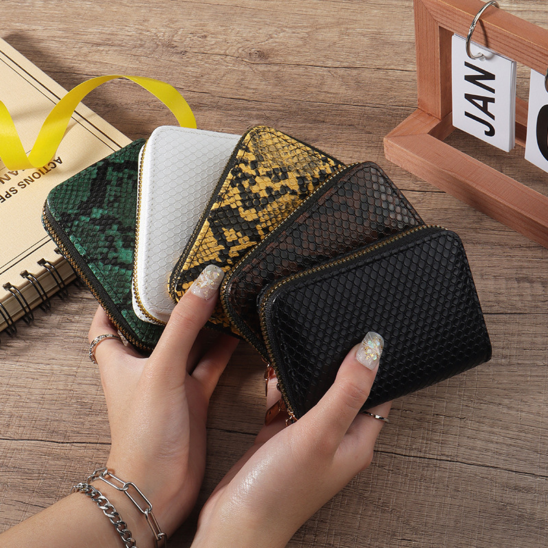 New Leather Card Shell for Women, Short Zipper Wallet, Credit Card Cover, Short Wallet for Women New Leather Card Shell for Women, Short Zipper Wallet, Credit Card Cover, Short Wallet for Women