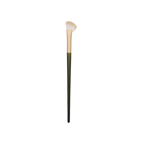 Nose Shadow Brush, Angled Contouring Highlighter Detail Brush, Makeup Blending Brush, Angled Half Fan-Shaped Soft Bristle Blade Makeup Brush