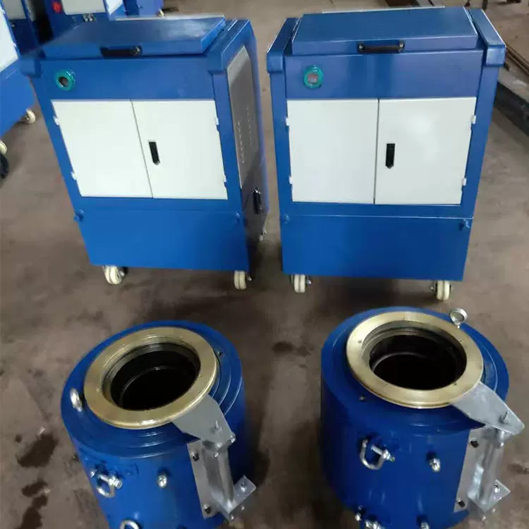 智能张拉设备预应力桥梁数控张拉机千斤顶一拖二同步数控张拉系统