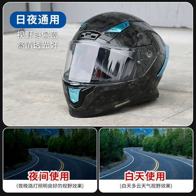 Accessories Mask Anti-Ultraviolet — Dəbilqə (Kaska) aksesuarları - lightning-lens-transparent